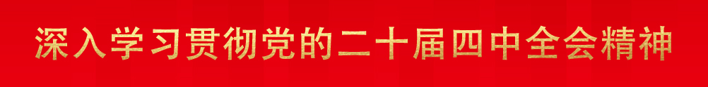 学习贯彻党的二十届四中全会精神